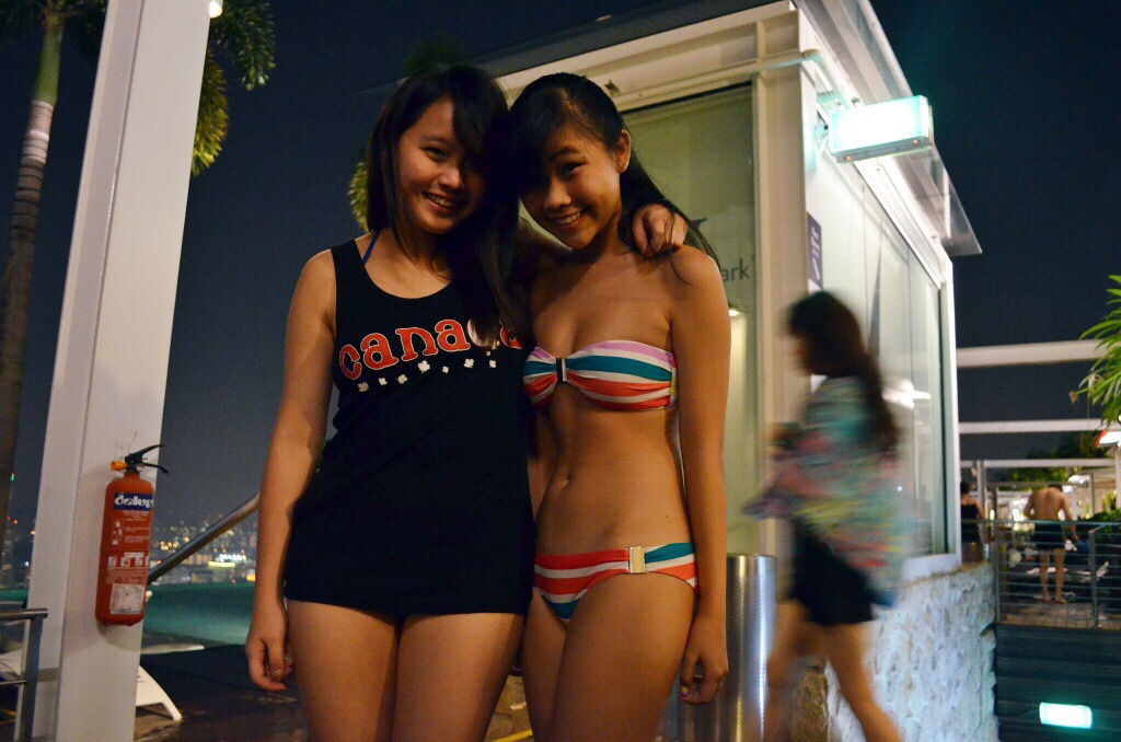 Singapore young teen girls